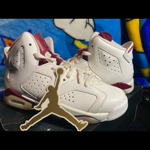 Jordan 6 Maroon - Picture 10 of 10